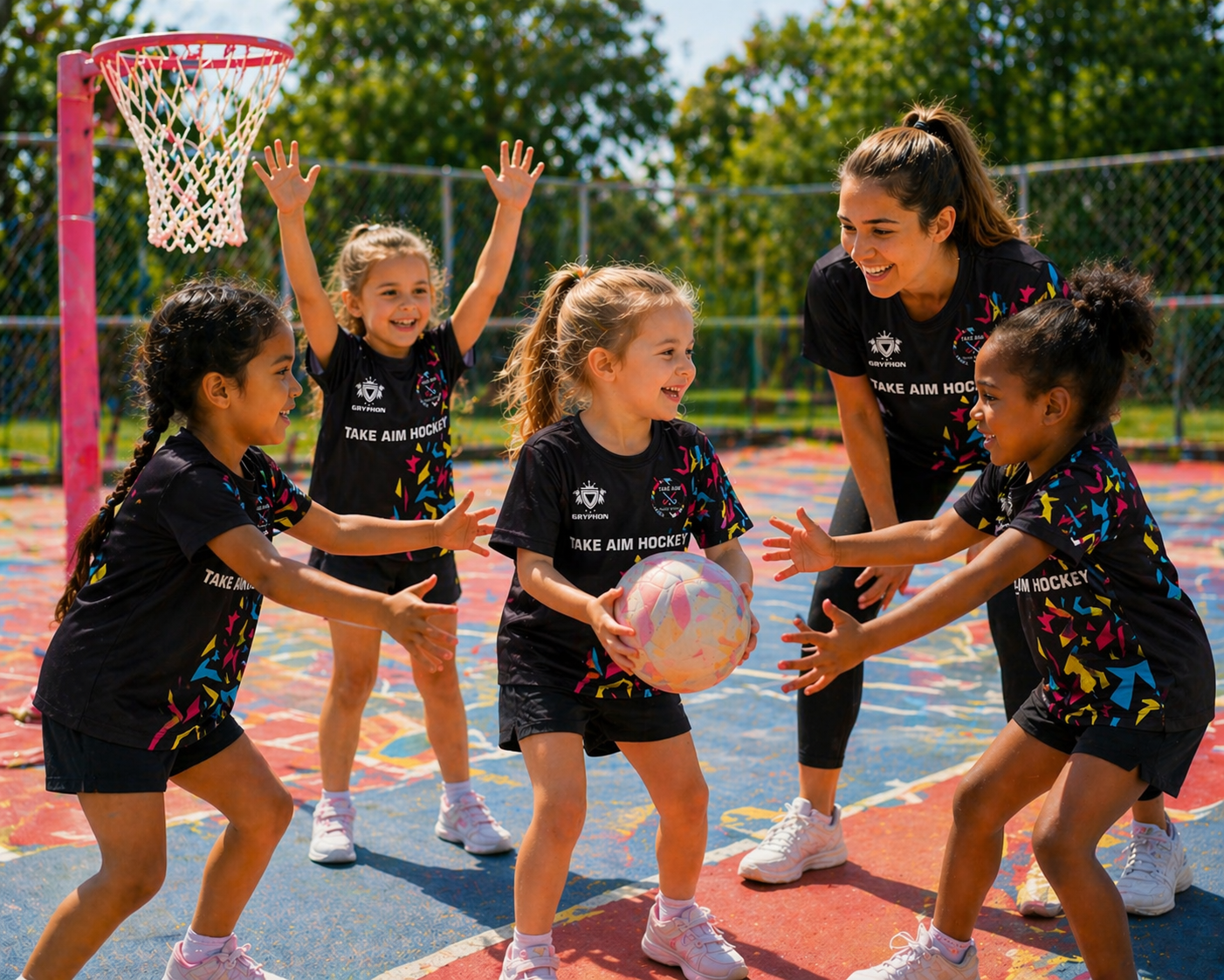 Pre-school netball